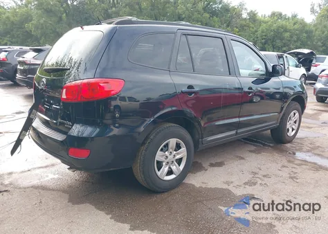 2009 Hyundai Santa Fe Gls из США, поврежденный, VIN 5NMSG73D19H255782